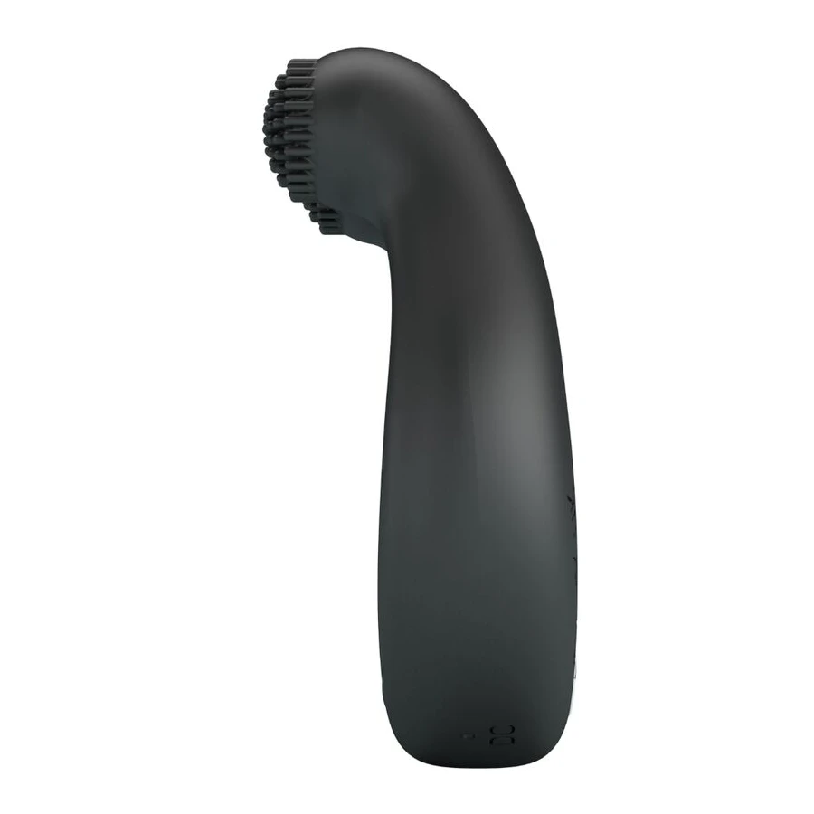 PRETTY LOVE - DAHLIA VIBRATING RING + CLITORIS STIMULATOR 12 VIBRATIONS BLACK